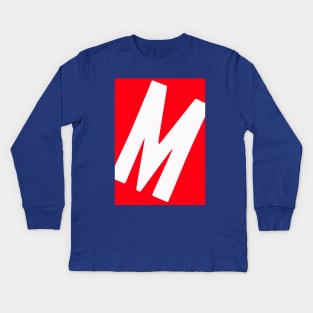 MARIO FAN! Kids Long Sleeve T-Shirt